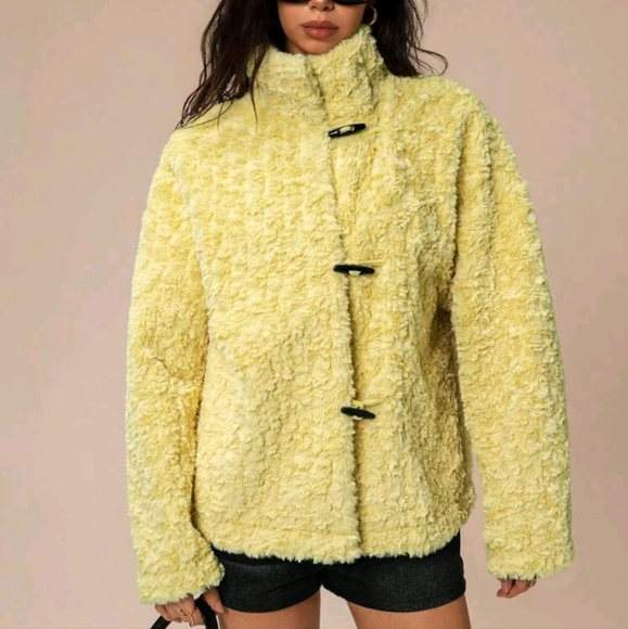 Women Fluffy Coats - Picture 1 of 5